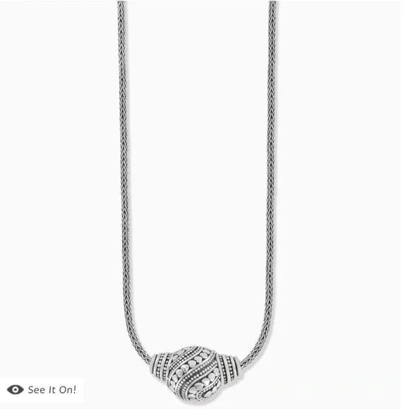 ❣️STERLING SILVER Brighton Bali Universal Love Necklace❣️ - Picture 3 of 5